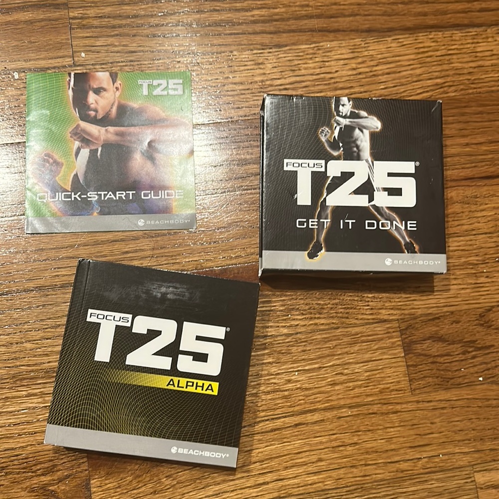 Beachbody Focus T 25 Alpha and Beta DVD Set